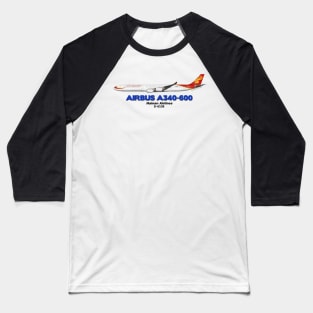 Airbus A340-600 - Hainan Airlines Baseball T-Shirt